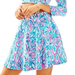 Lilly Pulitzer Carlita skort Tiki Pink Shake it Up small